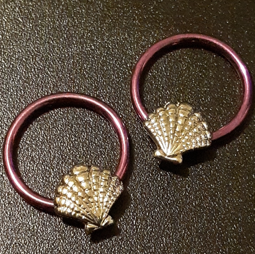 Seashell Hoop Body Jewlery